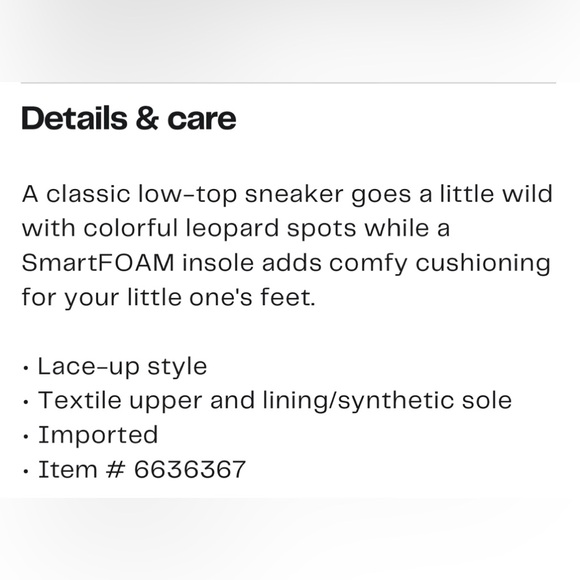 New Converse Chuck Taylor All Star Leopard Print Low Top in size 5 - Picture 6 of 6